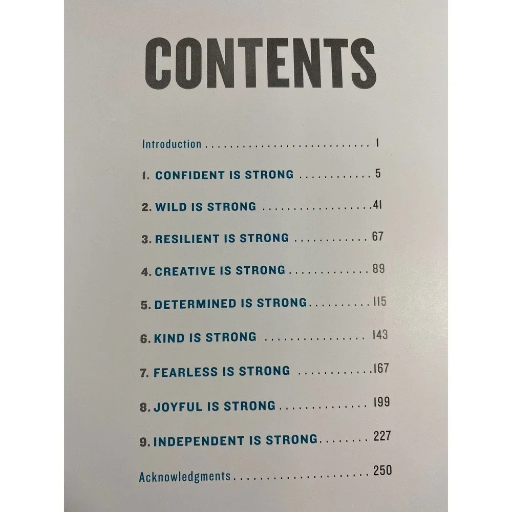 Strong Is the‎ New Pretty Kate Parker 2017 Photography Empower Female Girl Book